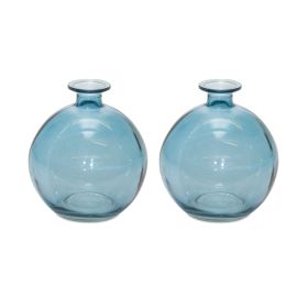 Vase (Set of 2) 5.5"H Glass