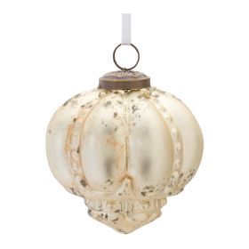 Drop Ornament (Set of 6) 5"H Glass