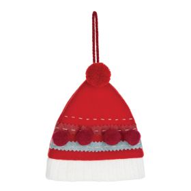 Stocking Hat Ornament (Set of 24) 8"H Polyester