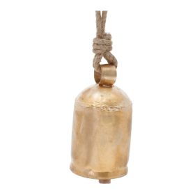 Bell Ornament (Set of 6) 5.5"H Iron/Jute