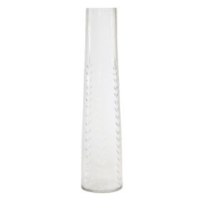 Vase 11.5"H Glass