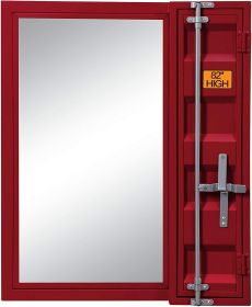 ACME Cargo Vanity Mirror, Red 35952