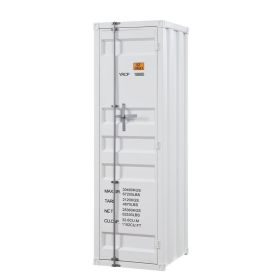 Cargo Wardrobe (Single Door); White YJ