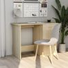 Desk Sonoma Oak 39.4"x19.7"x29.9" Engineered Wood