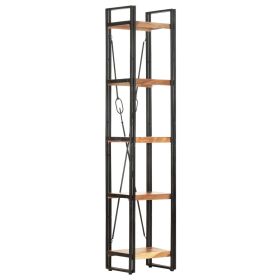 5-Tier Bookcase 15.7"x11.8"x70.9" Solid Acacia Wood