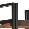 5-Tier Bookcase 15.7"x11.8"x70.9" Solid Reclaimed Wood