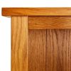 4-Tier Bookcase 27.6"x8.7"x43.3" Solid Oak Wood