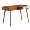 Writing Desk 43.3"x21.7"x29.9" Solid Sheesham Wood