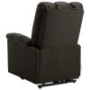Power Lift Recliner Brown Fabric