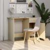 Desk Sonoma Oak 39.4"x19.7"x29.9" Engineered Wood