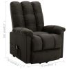 Power Lift Recliner Brown Fabric