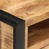 Bedside Cabinet 15.7"x13.8"x21.7" Solid Mango Wood