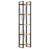 5-Tier Bookcase 15.7"x11.8"x70.9" Solid Acacia Wood