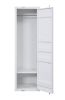 Cargo Wardrobe (Single Door); White YJ