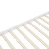 Full Size Wood Storage Platform Bed with 2 Drawers, Rattan Headboard and Footboard, White