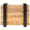 Bedside Cabinet 19.7"x15.7"x15.7" Rough Mango Wood