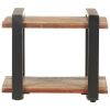 Bedside Cabinet 19.7"x15.7"x15.7" Solid Reclaimed Wood