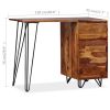 Writing Desk with 1 Drawer and 1 Cabinet Solid Sheesham Wood