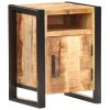 Bedside Cabinet 15.7"x13.8"x21.7" Solid Mango Wood