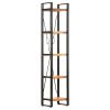 5-Tier Bookcase 15.7"x11.8"x70.9" Solid Acacia Wood