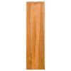 Bookshelf 11.8"x11.8"x43.3" Solid Wood Teak