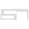 Corner Desk White 78.7"x19.7"x29.9" Engineered Wood