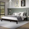 Nix - King Platform Bed - Black