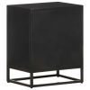 Bedside Cabinet 15.7"x11.8"x19.7" Rough Mango Wood