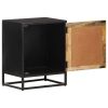 Bedside Cabinet 15.7"x11.8"x19.7" Rough Mango Wood